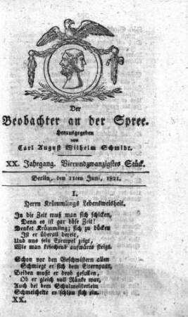 24. Stueck, 11. Juni 1821