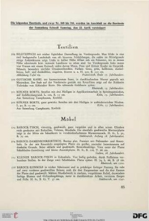 Textilien (Nr. 509-512)