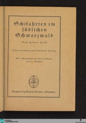 Schifahrten im südlichen Schwarzwald