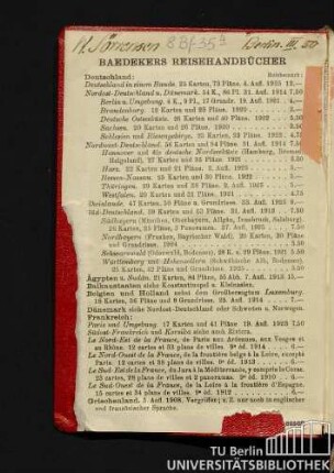 Baedeckers Reisehandbücher