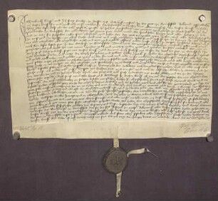 Die Gotteshausmeister zu Grünsfeld reversieren wegen eines von dem Altaristen Johann Bestelberg in dortiger Pfarrkirche gestifteten und mit 140 Gulden dotierten ewigen Lichts.