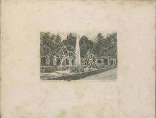 Schloss Eremitage bei Bayreuth, Untere Grotte