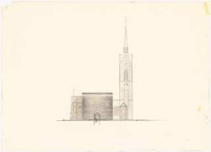 Matthäuskirche, Hannover-List: Ansicht ca. 1:200