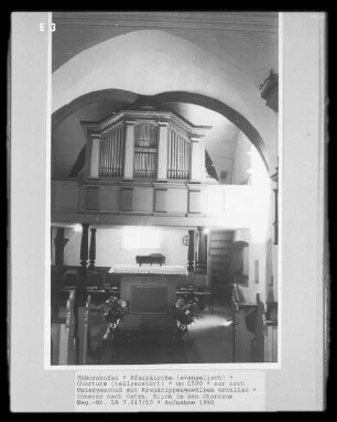 Evangelische Pfarrkirche — Chorturm