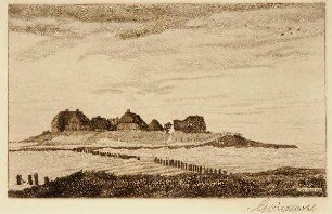 Hiligenlei auf der Hallig Langeneß