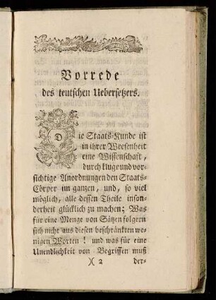 Vorrede des teutschen Uebersetzers