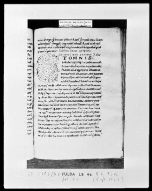 Ambrosius, Commentarius in Lucam — Initiale E (tomnis), Folio 91 recto