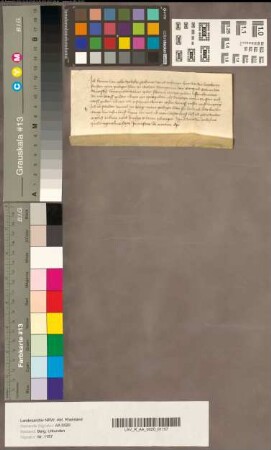 Hermann von Zelden Apotheker quittiert über 12 1/2 Gulden Leibzuchtrente.
