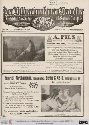 Nr. 46 (11. November 1924)
