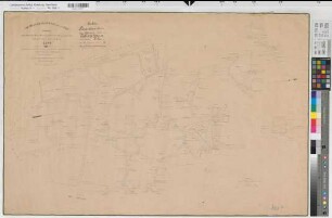 Rheine l.d.Ems (Rheine), Teilung der Katenhorner Listmark, Brouillonkarte Bl.1