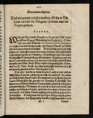 115-129, Das neundte Capittel. - Das zehendte Capittel.