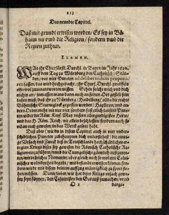 115-129, Das neundte Capittel. - Das zehendte Capittel.