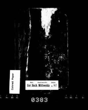 Gerichtshandelsbuch von Königshain (bei Mittweida), Bd. 4