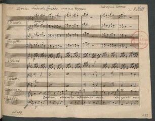 Catone in Utica. Auszüge; S, orch