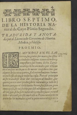 Libro septimo.