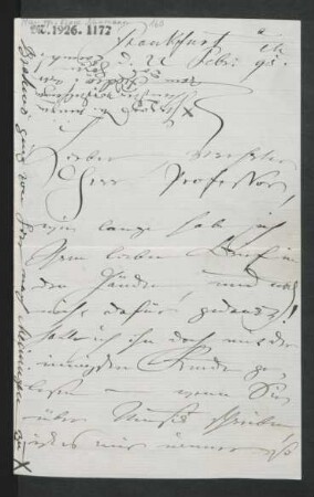 Brief an Wilhelm Engelmann : 22.02.1895