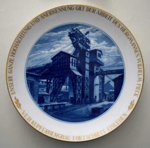 "Unsere ganze Hochachtung und Anerkennung gilt der Arbeit des Bergmanns". Wilhelm Pieck