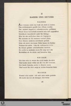 2. Kaiser und Ketzer