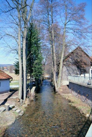Blick entlang der Vesser