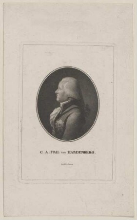 Bildnis des Karl August Fürst von Hardenberg