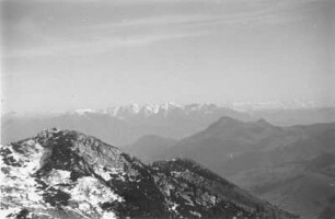 Die Hohen Tauern : Blick vom Wendelstein (1838 m) auf die Hochgebirgsregion der Hohen Tauern