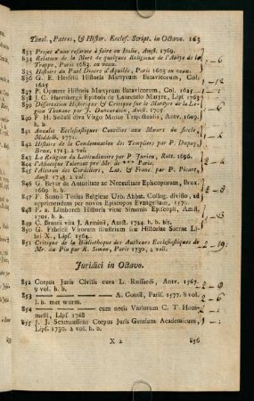 163-187, Juridici in Octavo.