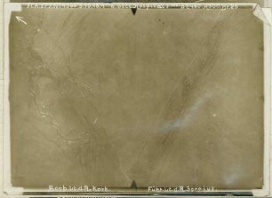 Foto des Geländes nordöstlich der Hôspital Ferme (Luftbild)