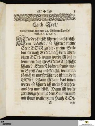 Christliche Leich-Predig