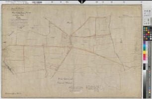 Massen (Unna), Zusammenlegung Niedermassen, Bl. 1 Brouillonkarte 2 Flur 1