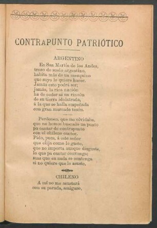 Contrapunto patriótico