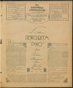 1928012554: La señorita Pino