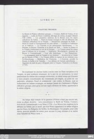Livre Ier