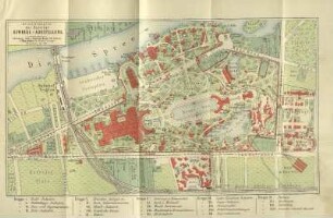 Karte: Situationsplan der Berliner Gewerbe-Ausstellung