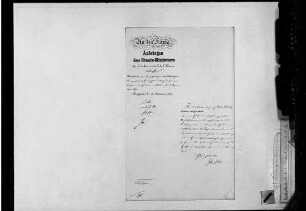Stellen und Personal (1882-1890)