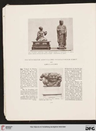 Die Münchener Ausstellung ostasiatischer Kunst