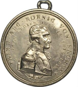 König Friedrich August I. - 50-jähriges Regierungsjubiläum