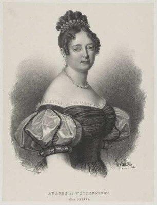 Bildnis der Aurore af Wetterstedt