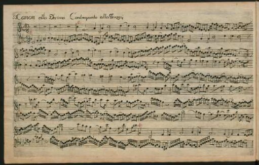Canon alla Decima Contrapunto alla Terza