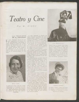 Teatro y Cine