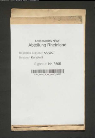 Streitigkeiten mit der Stadt Köln (Belderbusch)