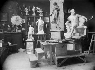 Künstleratelier Jos. Wilh. Menges (1856-1916), Bildhauer