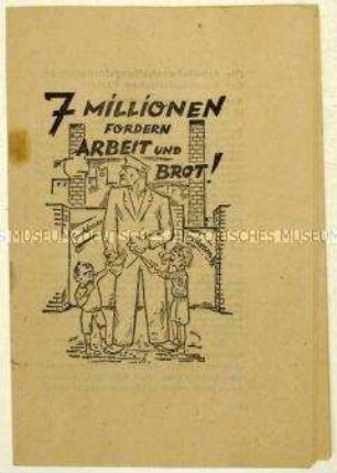 Aufruf der KPD zur preußischen Landtagswahl und zur Reichspräsidentenwahl 1932