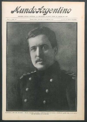 Alberto I, rey de Belgica [Fotografía]