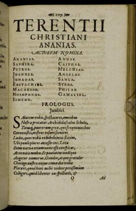 Ananias