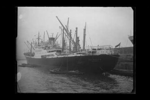 Bayernstein (1955), Passagier- und Frachtschiff, HAPAG, Hamburg, Bau-Nr. 839