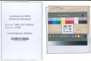 Entnazifizierung Wilhelm Leveringhaus , geb. 22.09.1900 ()