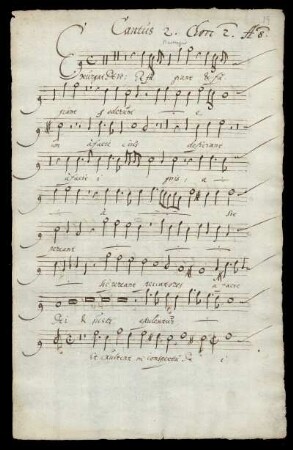 Cantus 2. Chori