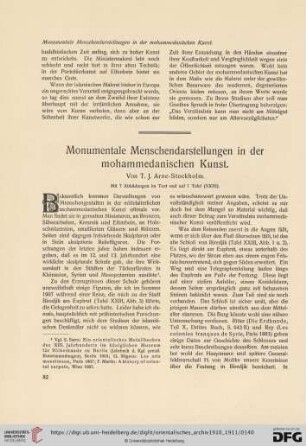 1: Monumentale Menschendarstellungen in der mohammedanischen Kunst