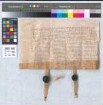 Der Ritter Johann von Altenbochum (Alden-), Amtmann von Wetter, und Melchior, Hogreve zu Schwelm, machen bekannt, daß es Streitigkeiten gegeben hat zwischen dem Abt von Werden und sämtlichen Konventualen auf der einen, Telman von Einern und seiner Frau Elsken auf der anderen Seite wegen eines Sundern genannten Waldes. Mit Hilfe der Freundebeider Seiten ist folgende gütliche Scheidung zustande gekommen. Den Eheleuten steht ein Viertel der Mastgerechtigkeit zu, es handele sich um Bucheckern oder Eicheln. Wenn eine volle Mast ist, dürfen sie zwei Schweine zusätzlich in den Wald treiben, sollen dafür aber die Schweine des Klosters hüten. Sie können im Jahr für ihren Bedarf zehn Buchenstämme schlagen, die ihnen von den Knechten des Klosters angewiesen werden sollen. Schlagen sie noch weiteres Holz, zählen sie dem Abt für jeden weiteren Stamm fünf Mark als Strafe. Nach dem Tod der Eheleute können ihre Erben das Gut und den 4. Teil des Rechts an dem Wald gewinnen und erwerben. Halten die Eheleute die Vereinbarung nicht ein, zahlen sie als Strafe dem Landesherrn zwölf Mark. Als Verhandlungs- und Weinkaufsleute waren anwesend Roseir Duker (Duicker), der Richter zu Werden Johann von Titz, Hans Scheman, die Brüder Hans und Heinrich Huxhoele, Evert op der Borch und viele andere gute Leute. - Es siegeln die Aussteller. - Gegeven ... up gudensdach post exaltacinis s. Crucis.