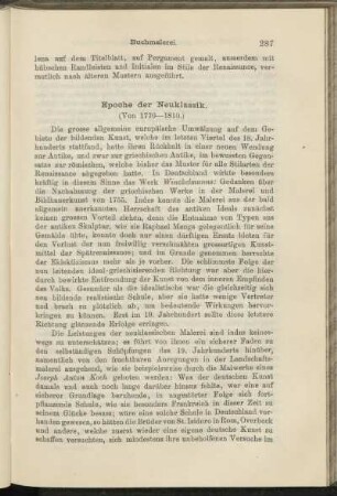 Epoche der Neuklassik. (Von 1770 bis 1810.)